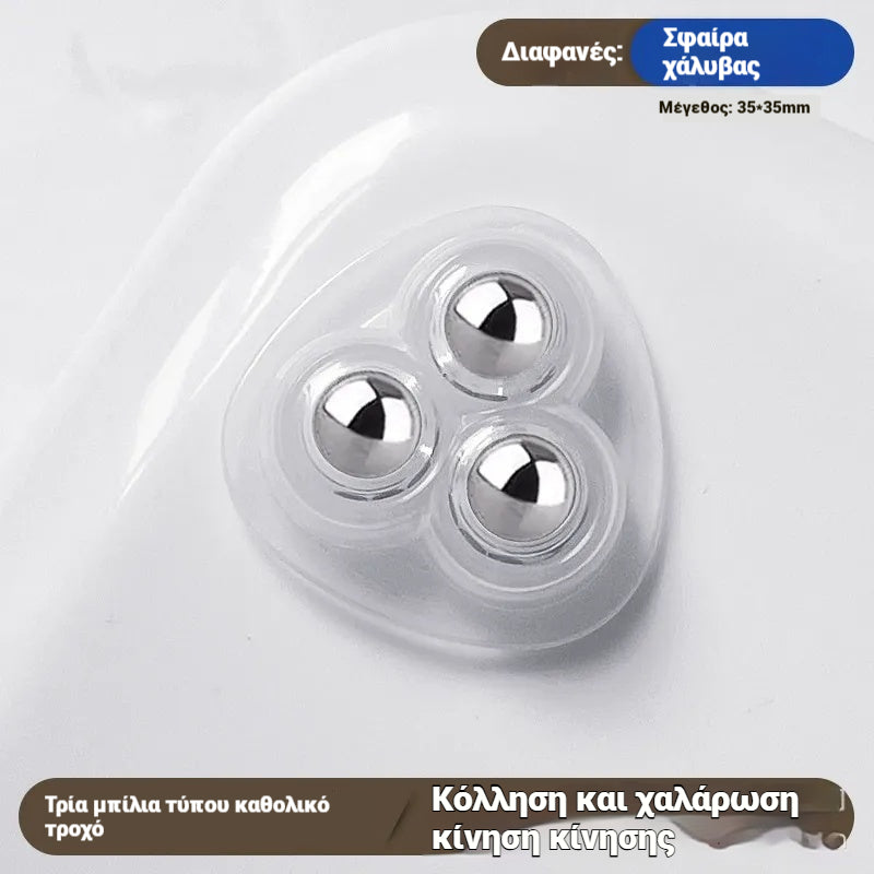 🔥1 σετ 10 τεμαχίων🔥🌟Τροχαλία περιστρεφόμενη 360°, ισχυρή φέρουσα ικανότητα, τροχαλία γενικής χρήσης για οικιακή χρήση✅