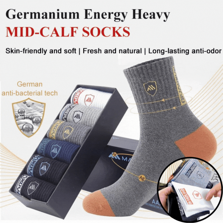 🔥Η χαμηλότερη τιμή για περιορισμένο χρονικό διάστημα🧦【10ζεύγη】Ανδρικές ζεστές αποσμητικές κάλτσες απορροφούν τον ιδρώτα