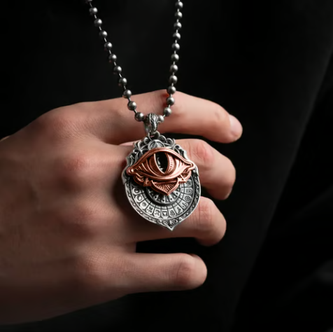 🔥Προσφορά περιορισμένης διάρκειας！ 👁️‍🗨️Χειροποίητο μενταγιόν ματιών Ταρώ(✨Περιλαμβάνονται οδηγίες)