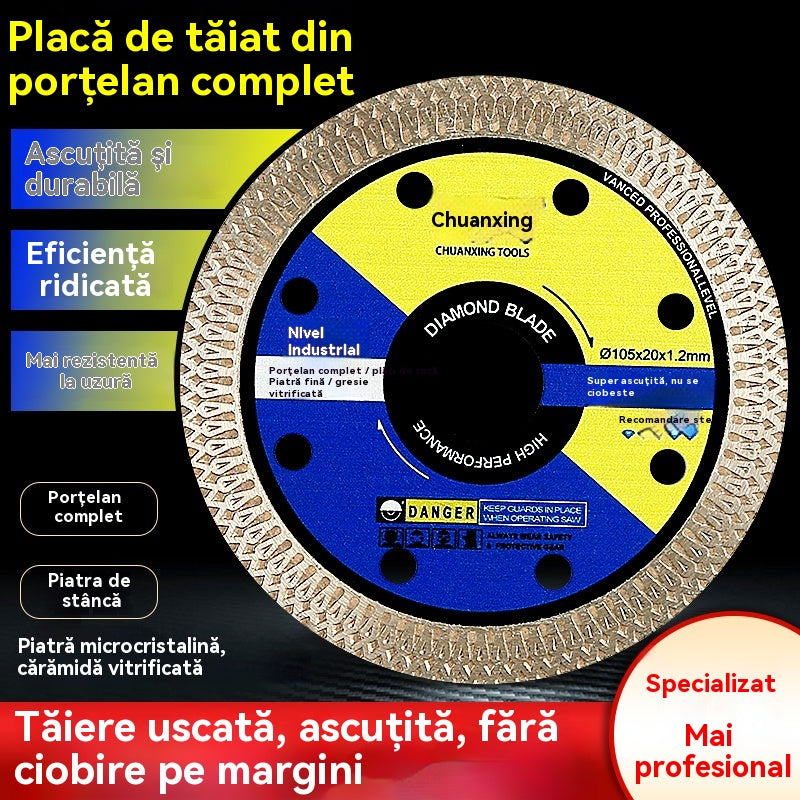 [3/6 τεμ.] Δίσκοι κοπής χωρίς σκόνη για πέτρινες πλάκες, πορσελανάτα και κεραμικά πλακίδια