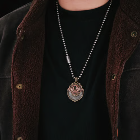 🔥Προσφορά περιορισμένης διάρκειας！ 👁️‍🗨️Χειροποίητο μενταγιόν ματιών Ταρώ(✨Περιλαμβάνονται οδηγίες)