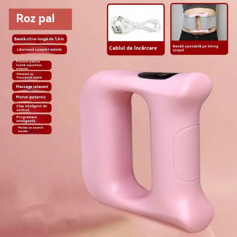 🔥🧘‍♀️🏋️‍♀️Νέος δακτύλιος μασάζ περιτονίας για καύση λίπους, επαγγελματικός δακτύλιος μείωσης λίπους μίνι γιόγκα με σιωπηλές δονήσεις