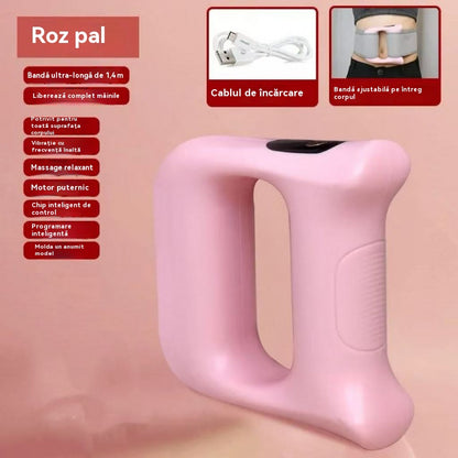 🔥🧘‍♀️🏋️‍♀️Νέος δακτύλιος μασάζ περιτονίας για καύση λίπους, επαγγελματικός δακτύλιος μείωσης λίπους μίνι γιόγκα με σιωπηλές δονήσεις