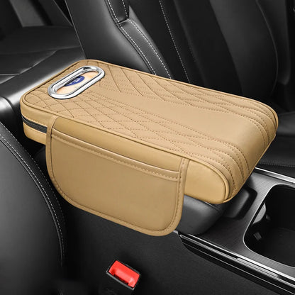 Τρία σε ένα πολυλειτουργικό δερμάτινο υποβραχιόνιο αυτοκινήτου