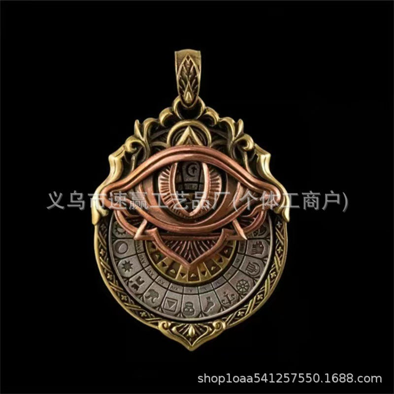 🔥Προσφορά περιορισμένης διάρκειας！ 👁️‍🗨️Χειροποίητο μενταγιόν ματιών Ταρώ(✨Περιλαμβάνονται οδηγίες)