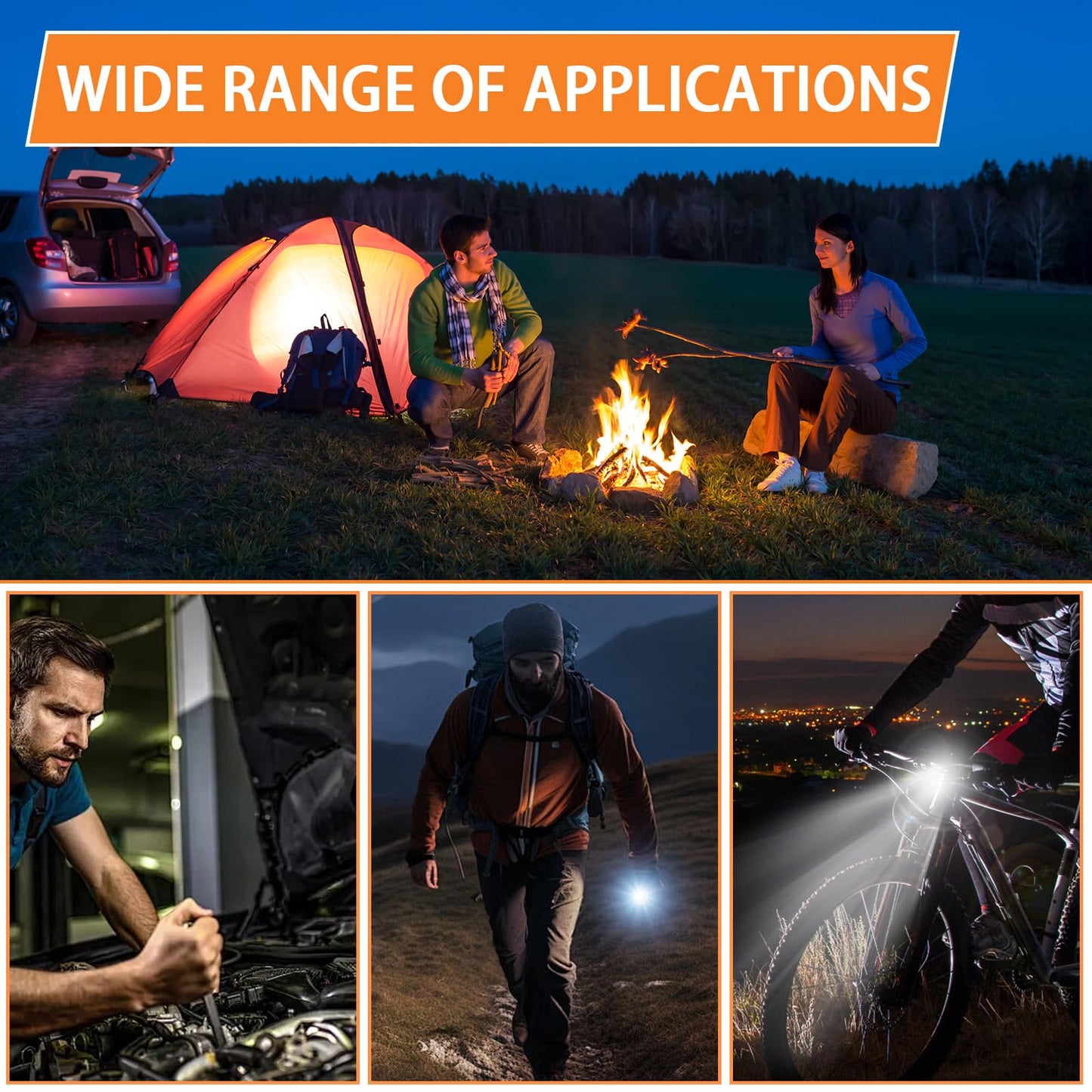 2 τεμάχια 26 ευρώ 【Αγοράστε 1 και πάρτε 1 δωρεάν】2 τεμάχια 26 ευρώ -Πολυλειτουργικό μπρελόκ εξωτερικού χώρου 6 σε 1 με ισχυρό φως και λειτουργία ανάφλεξης.