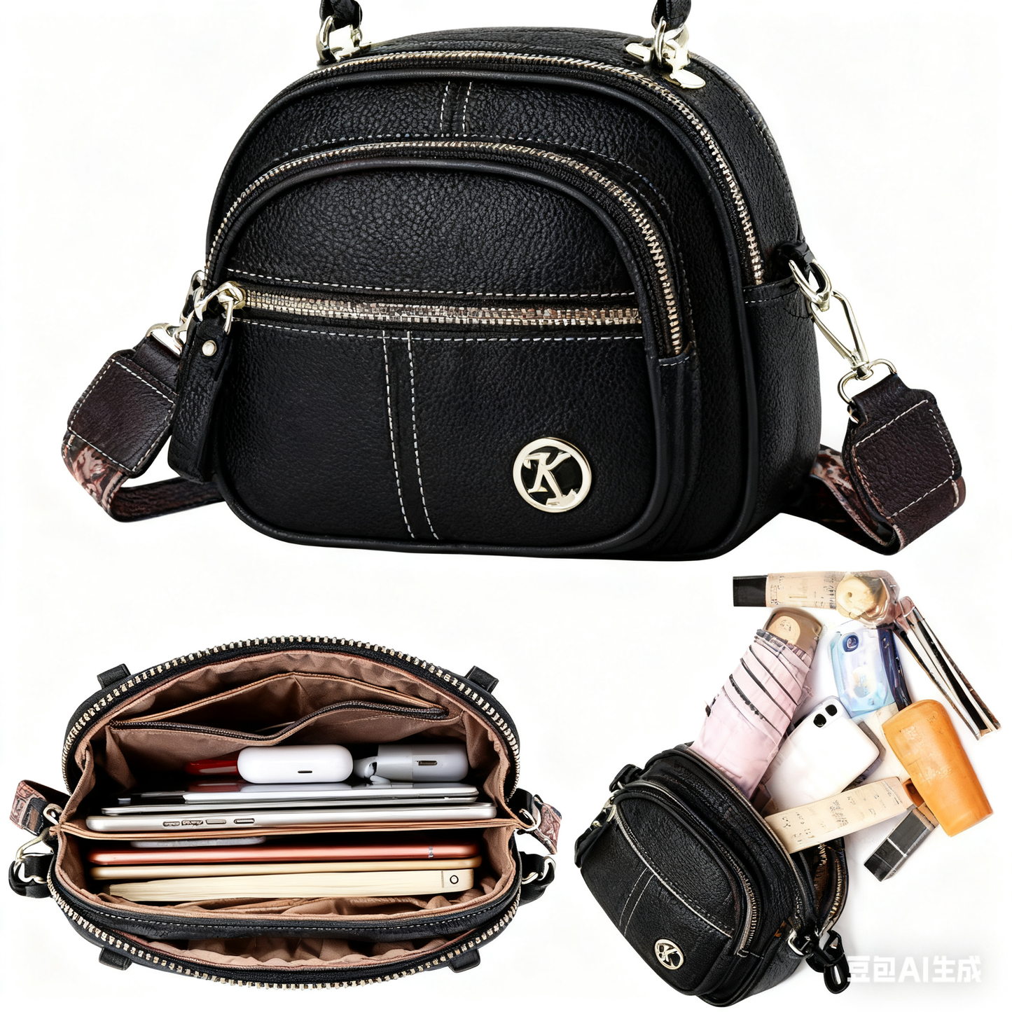 💟【Προώθηση μείωσης τιμών】👜2025 Νέα μικρή τετράγωνη φορητή τσάντα μεγάλης χωρητικότητας/τσάντα χιαστί