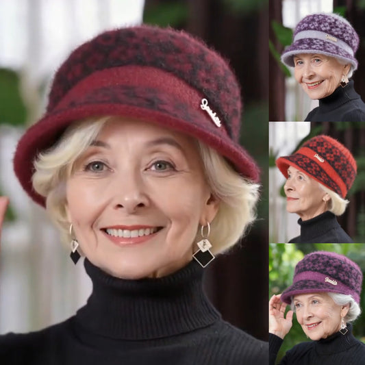 👒χειμώνας νέο μοντέρνο ζεστό βελούδινο καπέλο