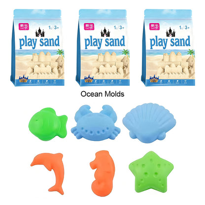 Space Magic ελαστική αλουμινένια χρωματιστή άμμος – μαλακό, μη κολλώδες και ασφαλές παιχνίδι για παιδιά