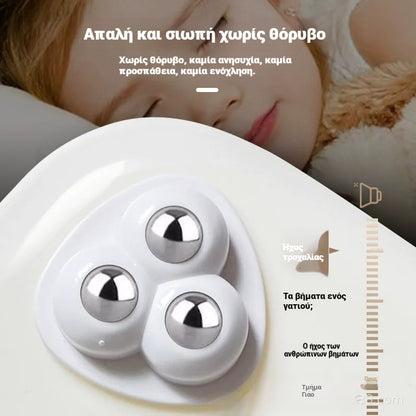 🔥1 σετ 10 τεμαχίων🔥🌟Τροχαλία περιστρεφόμενη 360°, ισχυρή φέρουσα ικανότητα, τροχαλία γενικής χρήσης για οικιακή χρήση✅