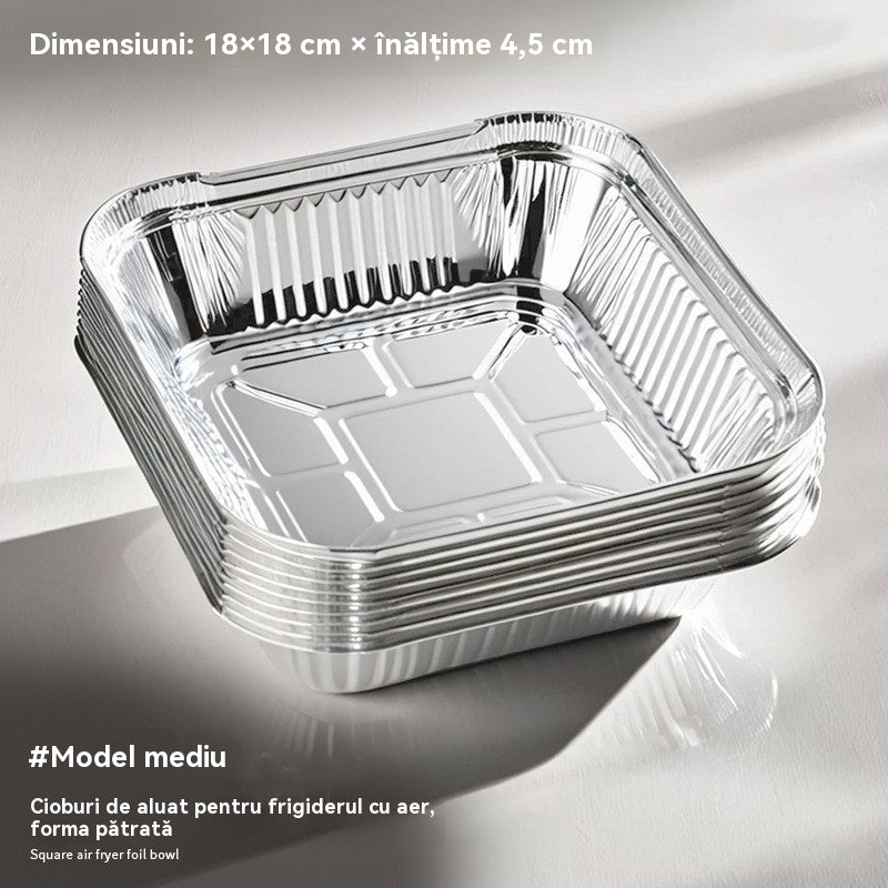 Ταψί ψησίματος για φριτέζα αέρα, ταψί από αλουμινόχαρτο