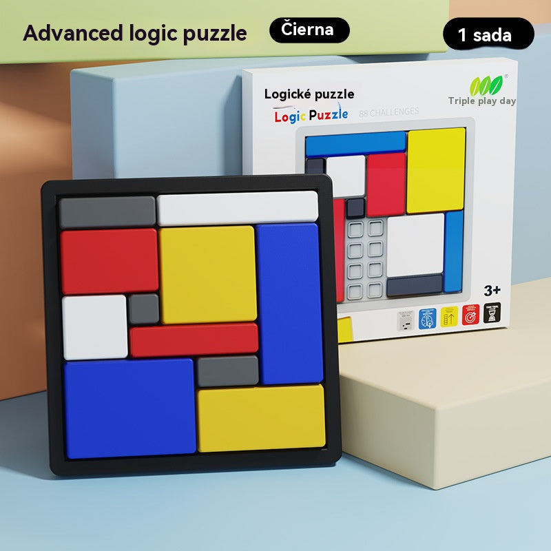 🧒【Αγοράστε 1, πάρτε 1 δωρεάν】Εκπαιδευτικά παζλ για παιδιά, εκπαίδευση λογικής σκέψης, δομικά στοιχεία, εκπαιδευτικά παιχνίδια