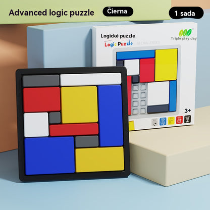 🧒【Αγοράστε 1, πάρτε 1 δωρεάν】Εκπαιδευτικά παζλ για παιδιά, εκπαίδευση λογικής σκέψης, δομικά στοιχεία, εκπαιδευτικά παιχνίδια