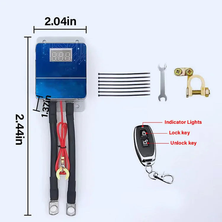 🎁 Εξαιρετική πώληση🔥 Έξυπνος διακόπτης διακοπής αυτοκινήτου με τηλεχειριστήριο