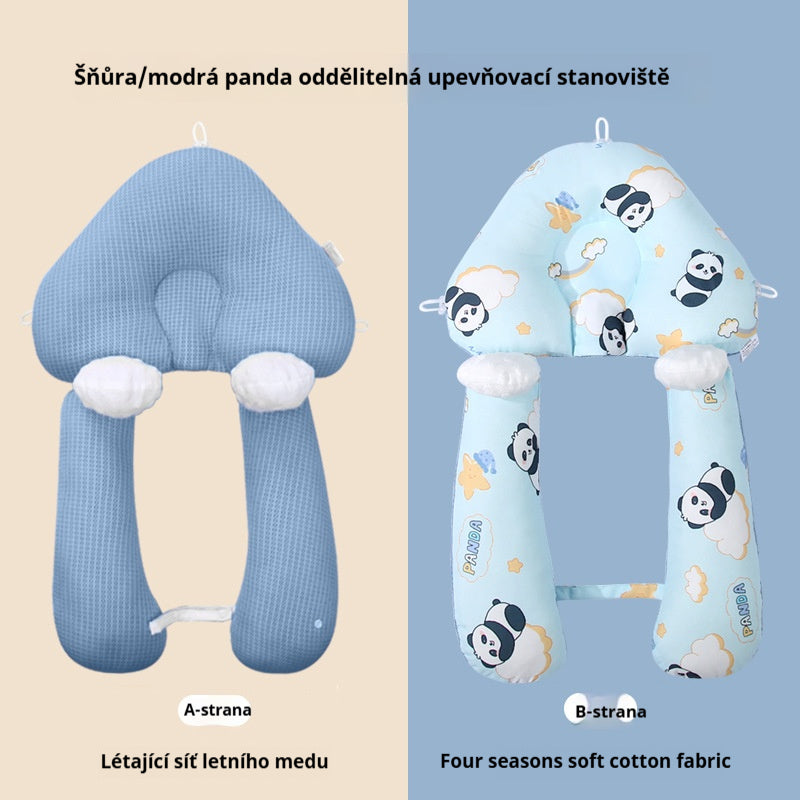 👶Μαξιλάρι από καθαρό βαμβάκι για νεογέννητα μωρά