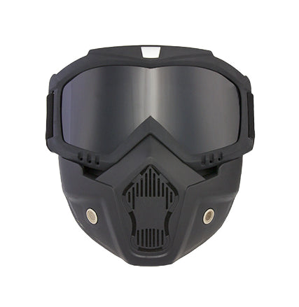 🔥 Προσφορά περιορισμένου χρόνου😎Κράνος μοτοσικλέτας με φακό PC, ιππασία, εξοπλισμός εκτός δρόμου, εξωτερική μάσκα Harley, γυαλιά