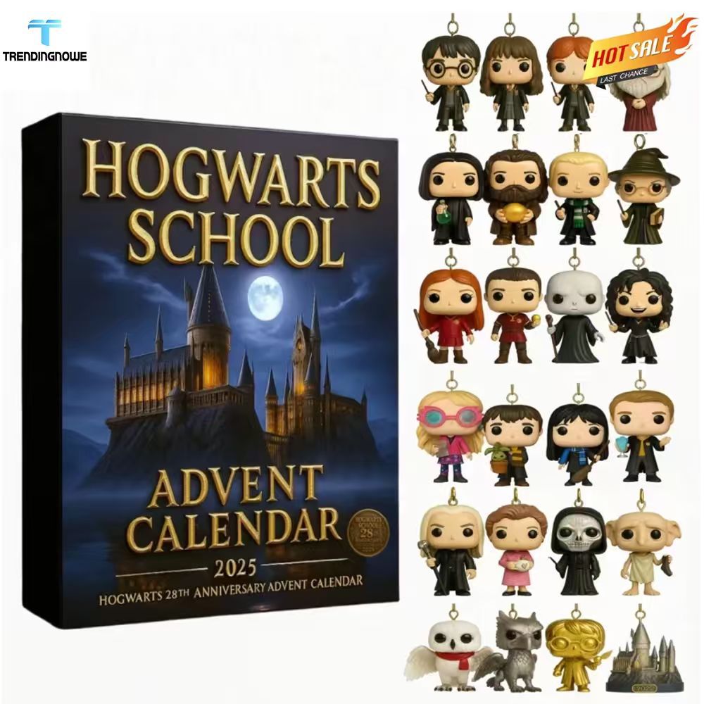 🔥Είδη με υψηλές πωλήσεις🔥【Σετ 24 τεμαχίων, 21 διαφορετικά στυλ】 Νέο κουτί ημερολογίου Advent Χριστουγέννων 2025, χριστουγεννιάτικο μενταγιόν