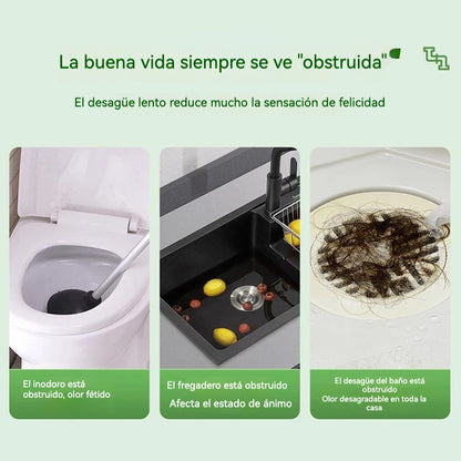 🔥【Αγοράστε 1 και πάρτε 2 δωρεάν】🔥Αφρώδης σκόνη καθαρισμού σωλήνων | Διαλύει άμεσα το λίπος και τα μπλοκαρίσματα, αφαιρεί τις οσμές και τα άλατα