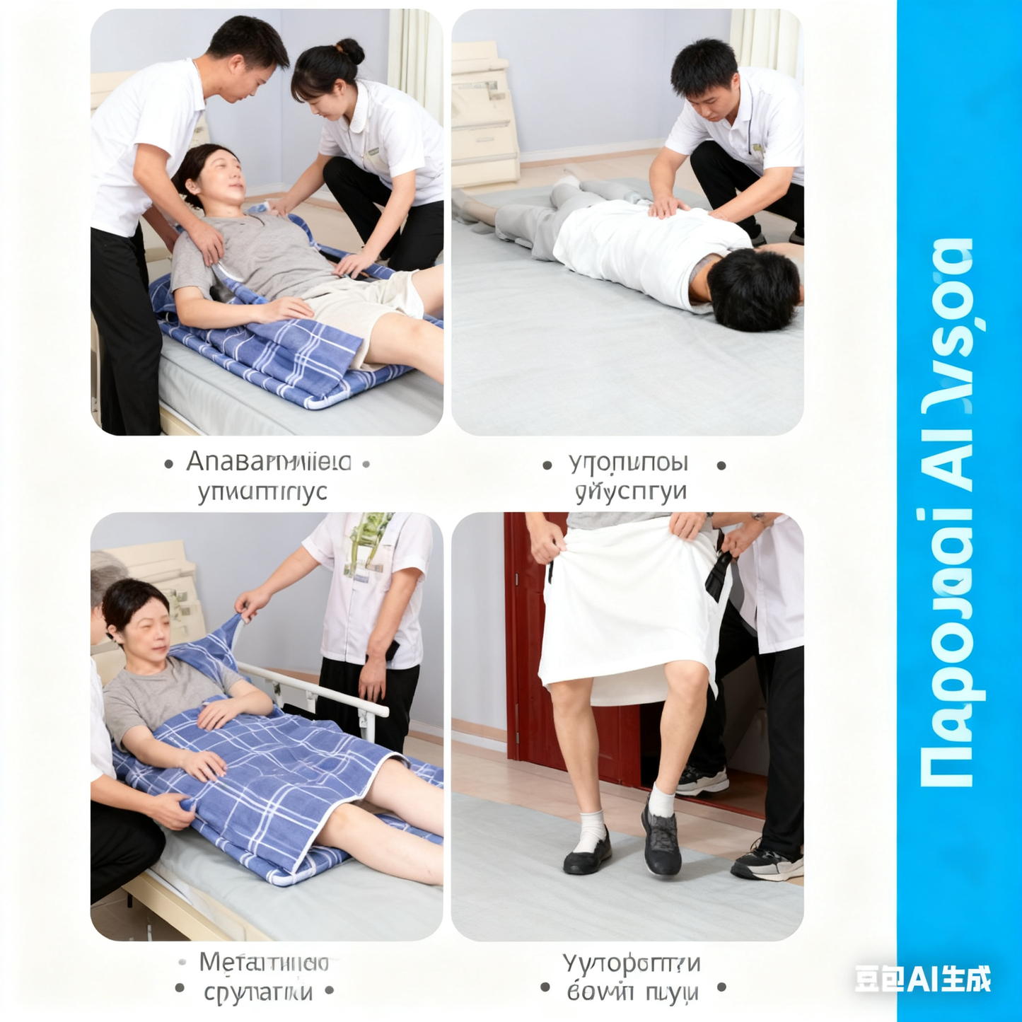 🔥【Χαμηλή τιμή για περιορισμένο χρονικό διάστημα】🛌 Επιστροφή κατάκοιτων ηλικιωμένων + Επιθέματα νοσηλείας με φραγμό ούρων