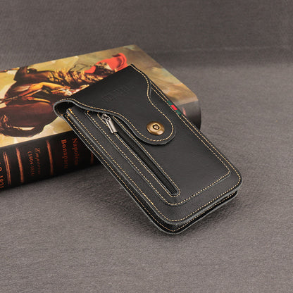 🔥【Χαμηλή τιμή τελευταίας ημέρας】Δερμάτινη τσάντα για κινητό τηλέφωνο για άνδρες