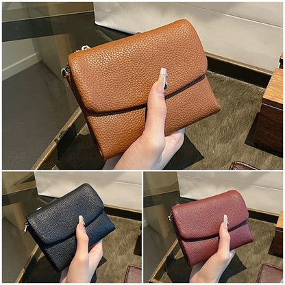 🔥✨⏰Πορτοφόλι Unisex από γνήσιο δέρμα Pebble με προστασία RFID🔥