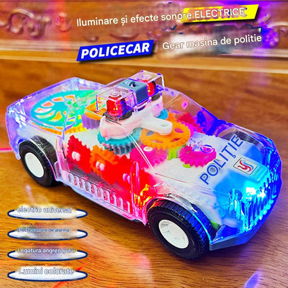 🔥【Χαμηλότερη τιμή για περιορισμένο χρονικό διάστημα】 🚔️🚨Εκπαιδευτικό παιχνίδι προσομοίωσης με φωτάκι περιπολικού και μουσική για παιδιά