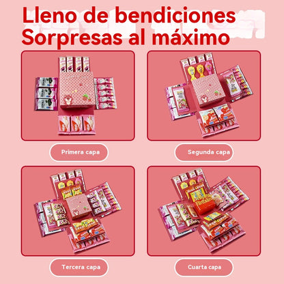 🎁💥Πάνω από 50.000 πουλήθηκαν! 🎁✨Εκρηκτικό σετ δώρου-κουτιού έκπληξης