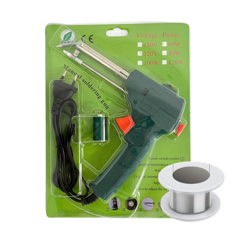 🔥Χειροκίνητο ηλεκτρικό πιστόλι κόλλησης, σετ αυτόματης κόλλησης