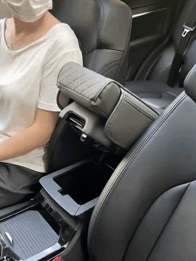 Τρία σε ένα πολυλειτουργικό δερμάτινο υποβραχιόνιο αυτοκινήτου