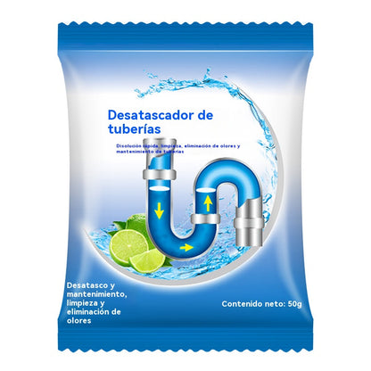 💪Ένα ισχυρό καθαριστικό σωληνώσεων κατάλληλο για τη διάλυση φραγμένων σωλήνων σε τουαλέτες, αποχετεύσεις και λίπη κουζίνας.