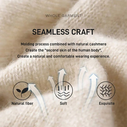 Μπουφάν με ζακέτα από κασμίρ πλεκτή ζακέτα