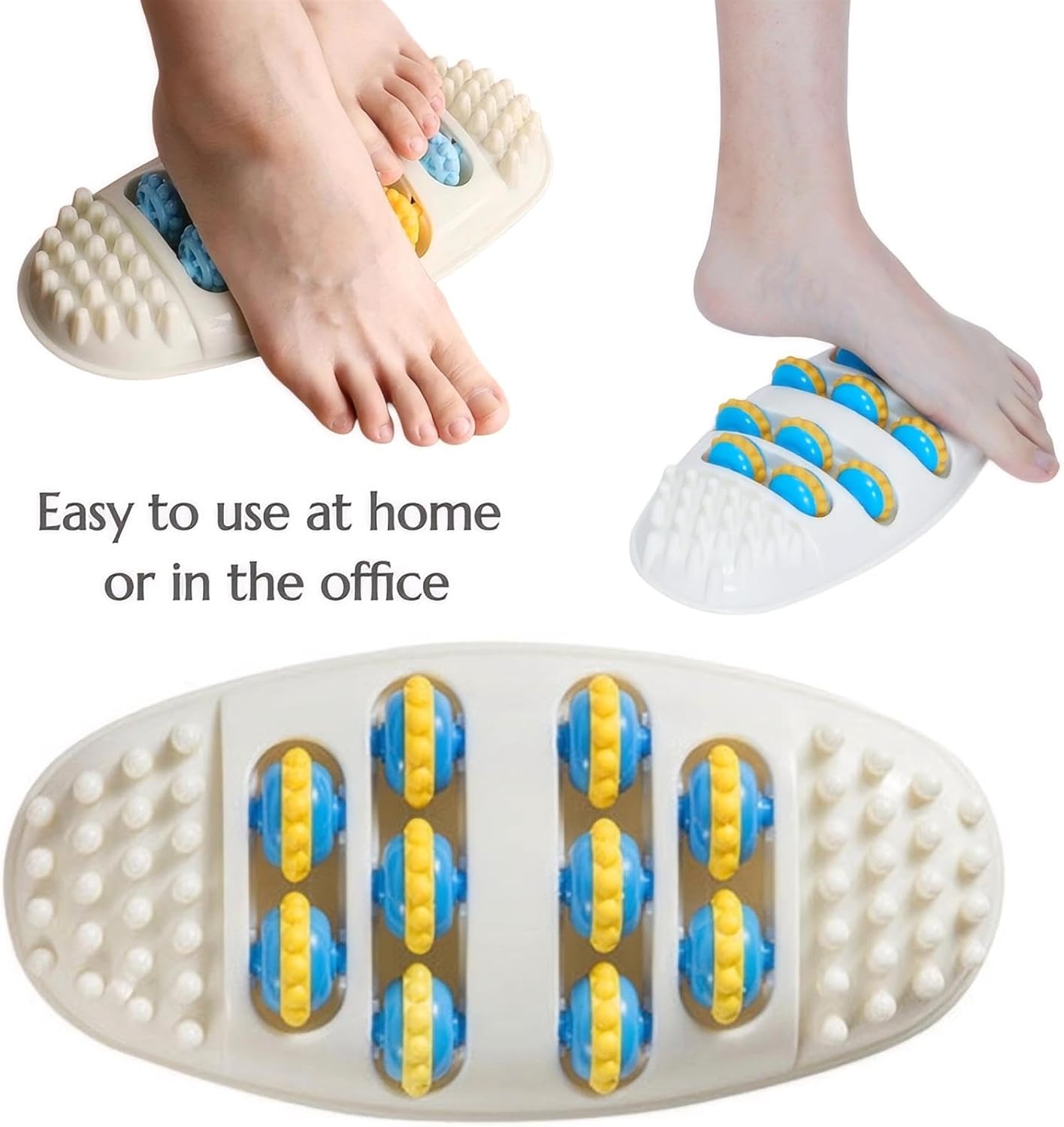 🔥Νέο Προϊόν💜Φορητό Μασάζ Ποδιών με Δύο Κύλινδρους💜