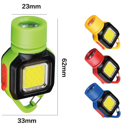 🔥【Σετ 4 τεμαχίων】Φορητό φως μπρελόκ USB επαναφορτιζόμενο εξωτερικό κάμπινγκ LED έκτακτης ανάγκης φως εργασίας