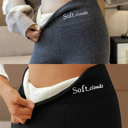 ✨⛄【Αγοράστε 1 και πάρτε 1 δωρεάν🔥Συσκευασία των 2】【S-5XL】Γυναικεία ζεστά μάλλινα κολάν - Απαραίτητο για το φθινόπωρο και τον χειμώνα