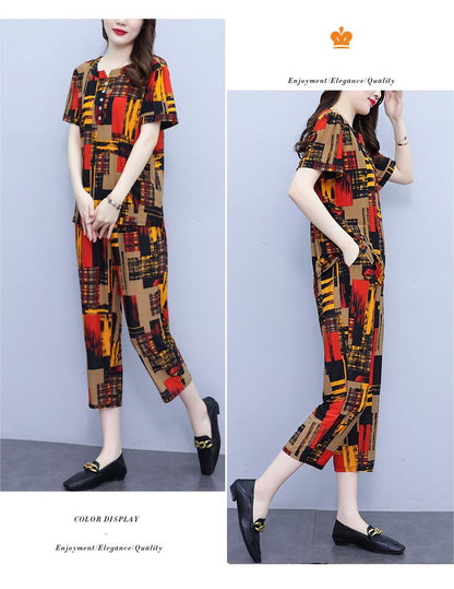 2025 Cool Γυναικείο άνετο σετ δύο τεμαχίων