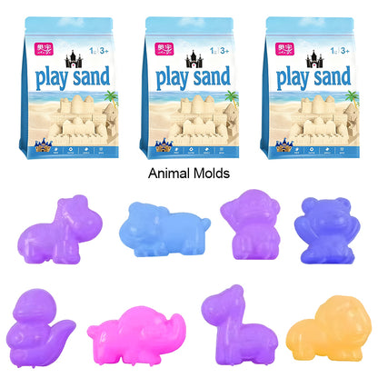 Space Magic ελαστική αλουμινένια χρωματιστή άμμος – μαλακό, μη κολλώδες και ασφαλές παιχνίδι για παιδιά