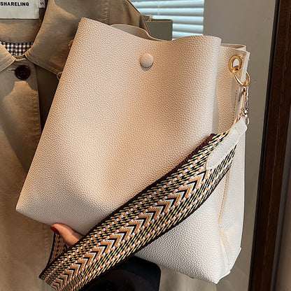 🔥【Χαμηλότερη τιμή για περιορισμένο χρονικό διάστημα】🔥Μεγάλης χωρητικότητας vintage τσάντα ώμου από μαλακό δέρμα