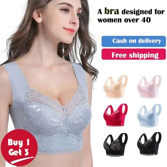 👙 👙 Γυναικεία σουτιέν 【3 τεμάχια】 για γυναίκες 30 ετών και άνω (συνιστάται από τον γιατρό)